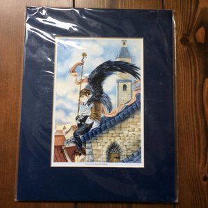 "Overlook" Signed Fantasy Print